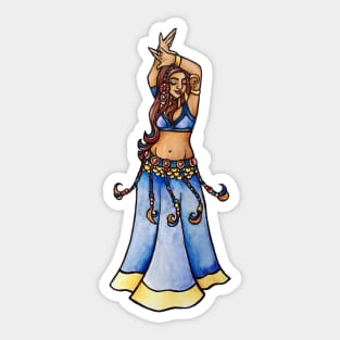 Belly Dancer Gabriela Sticker